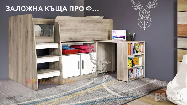 ДЕТСКИ СПАЛЕН КОМПЛЕКТ АНДРЮ, снимка 6 - Спални и легла - 55690588
