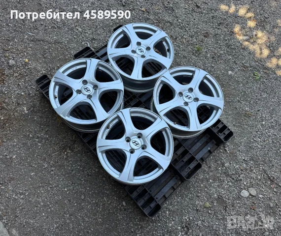4бр.Алуминиеви джанти 16" 4x100 за Hyundai Bayon,i10,i20,Kia Stonic,Rio,Picanto,Toyota Yaris,Suzuki, снимка 3 - Гуми и джанти - 55583656