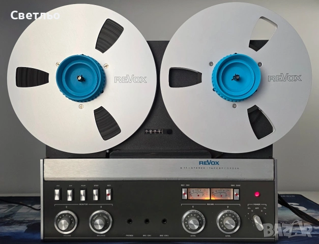 Revox A77 MK IV двупистов сервизиран пълен комплект