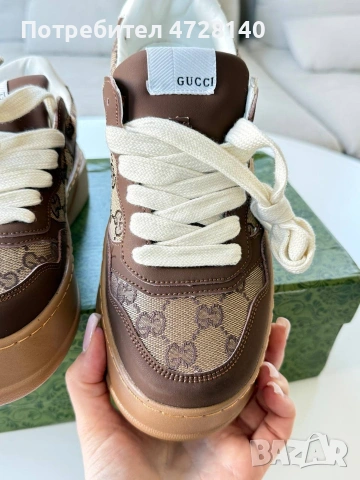 Дамски маратонки Gucci размер 37, снимка 5 - Маратонки - 55105482