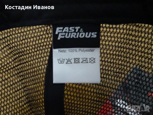 Fast & Furious Доминик Торето нова шапка с етикет Бързи и Яростни , снимка 9 - Шапки - 54998754