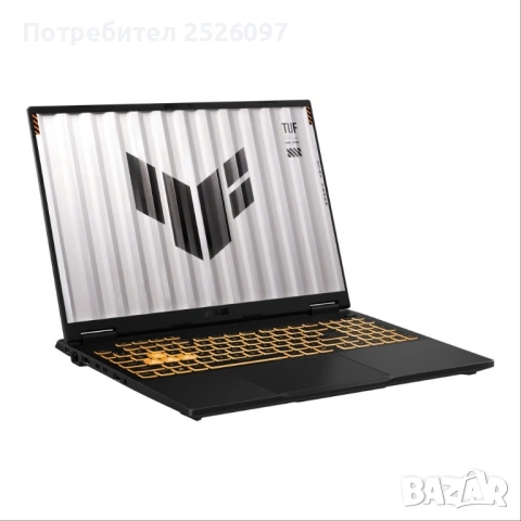 ASUS TUF F16/165Hz FHD+/RTX 5060/i5-14450HX/16GB DDR5/1TB/Гаранция 4г./RGB