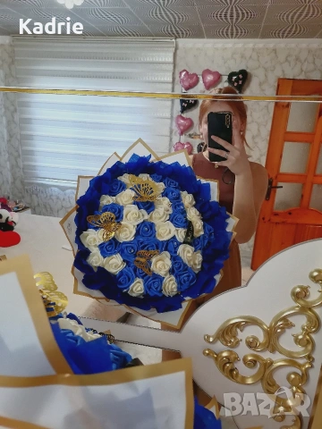 51🌹 вечен букет✨ 🎀, снимка 3 - Романтични подаръци - 54152475