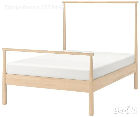 Легло GJORA 160х200 см от IKEA , снимка 2 - Спални и легла - 55562741