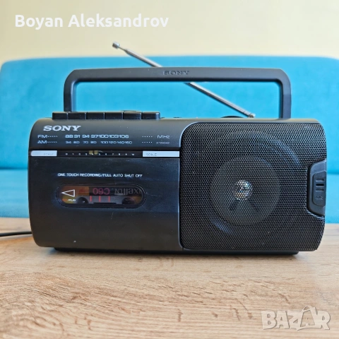 Sony CFM-10 радиокасетофон