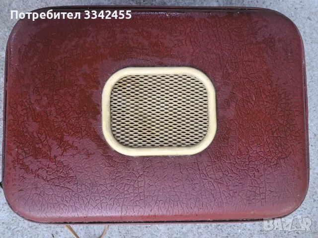 Куфарен,много стар, красив грамофон Юбилейни, снимка 6 - Грамофони - 55649455