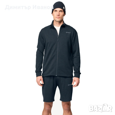 Чисто Ново! Мъжко вълнено яке Devold Everyday Jacket, размер М, снимка 8 - Суичъри - 54415240