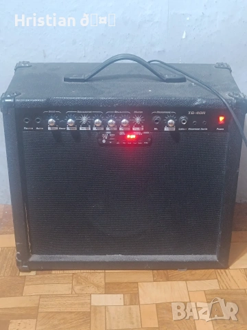 усилвател за ел. китара Deviser TG-40R (ПОВРЕДЕН!), снимка 2 - Ресийвъри, усилватели, смесителни пултове - 54888911