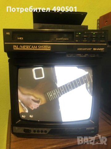 Видео рекордер Sharp VC-6V3 vhs, снимка 7 - Плейъри, домашно кино, прожектори - 55673944