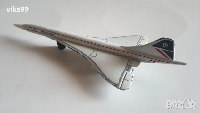 MATCHBOX 1978 SB 23 Concorde British Airways, снимка 4 - Колекции - 53721619