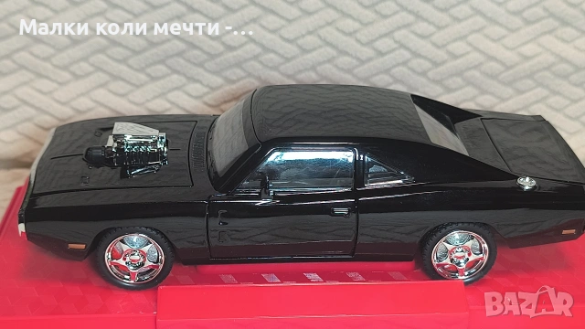 метална количка Dodge Charger - 1970 г, снимка 2 - Колекции - 54788408