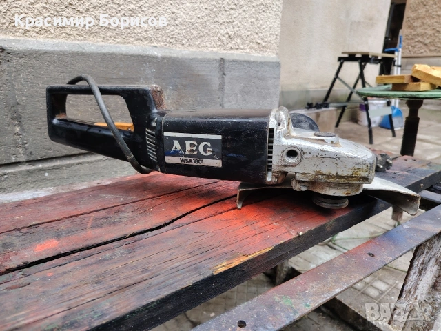 ъглошлайф AEG Kress 230, снимка 8 - Ъглошлайфи - 54446412