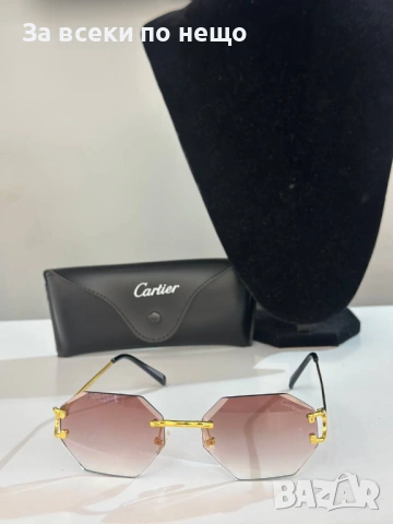 Cartier Слънчеви Очила С UV400 Защита - Различни Цветове И Модели Код SK1587, снимка 4 - Слънчеви и диоптрични очила - 54656708