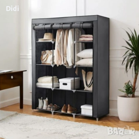 Спален гардероб с цип и 3 разделения