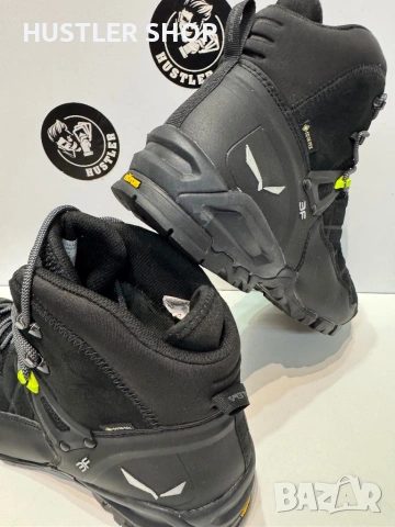 Мъжки туристически обувки SALEWA ALP TRAINER MID GORE-TEX. Размер 46, снимка 4 - Спортни обувки - 54725761