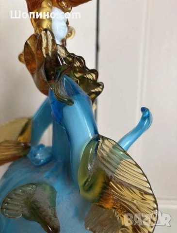 Murano Italy  Circa 1960 “ Стъклената красавица”, снимка 14 - Колекции - 54928964