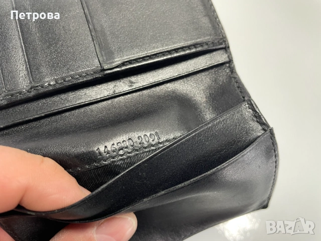 Gucci кожен портфейл за карти Оригинал, снимка 7 - Портфейли, портмонета - 54690872