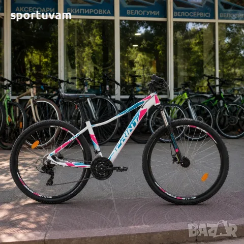 НОВ Планински Велосипед Sprint Maverick Lady 27.5 S - БЕЗПЛАТНА ДОСТАВКА, снимка 5 - Велосипеди - 55391139