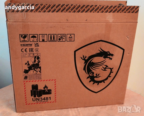 NVIDIA RTX 4070 8GB/Intel Core i7-13700HX/16GB RAM/1TB SSD NVMe/17.3 QHD IPS 240hz/MSI Raider GE78, снимка 2 - Лаптопи за игри - 54237220