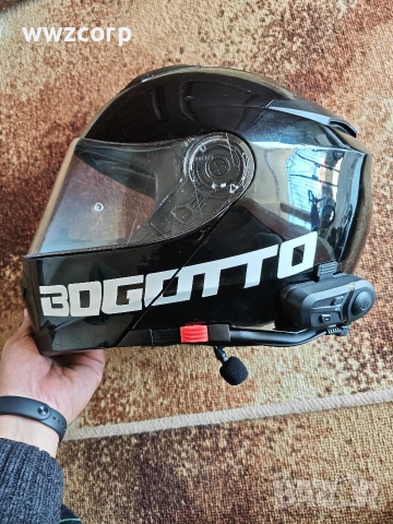каска bogotto с Bluetooth (М)