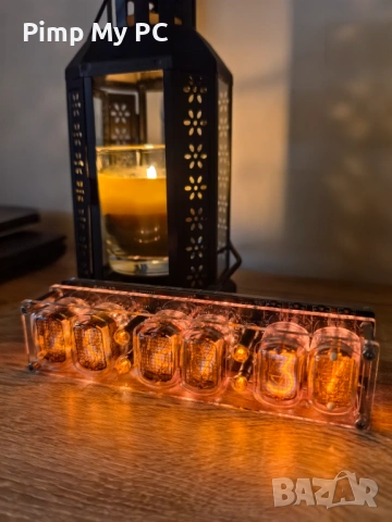 Лампов часовник, снимка 3 - Стенни часовници - 54172090