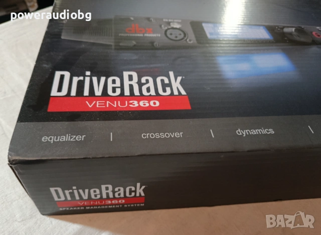 Дигитален звуков процесор DBX Driverack Venu360  (DSP), снимка 2 - Ресийвъри, усилватели, смесителни пултове - 54494481