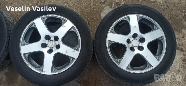 Джанти с гуми 4 бр. 205/55/R16, VW, снимка 4 - Гуми и джанти - 55381537