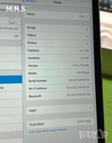 Apple Таблет , снимка 5 - Таблети - 54964508