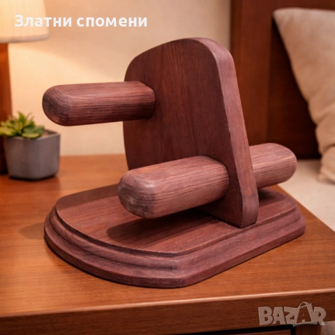 Дървена поставка за часовници, снимка 3 - Декорация за дома - 54800671