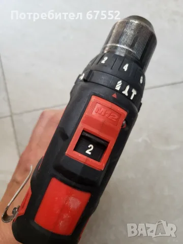 Ударен винтоверт Milwaukee М12 BPD с батерия 3Ah (неоригинална). , снимка 4 - Винтоверти - 55279496
