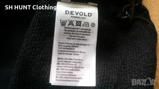 DEVOLD Thermo Wool Jacket 100% Merino Wool размер XL термо горница 100% Мерино вълна - 2700, снимка 17 - Пуловери - 54875208