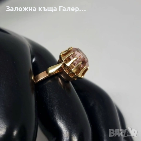 Винтидж златен пръстен – съветско злато, 583 - 5,09 гр, снимка 8 - Пръстени - 54691135