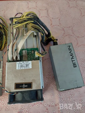 Antminer S9 13.5T 2 броя, снимка 3 - Работни компютри - 55632925