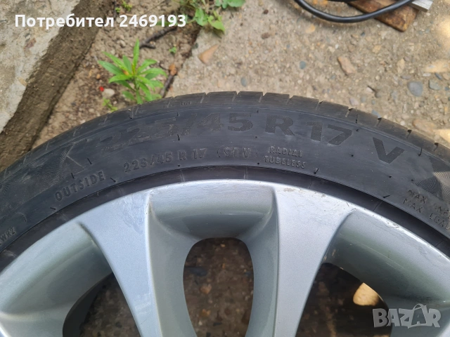 Гуми с джанти style 188 BMW,17"спорт пакет , снимка 8 - Гуми и джанти - 53853354