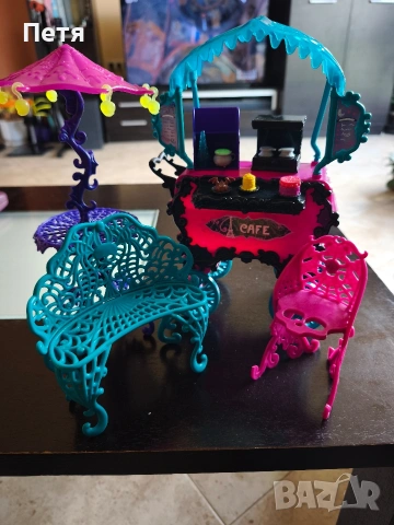 Monster high, Scaris City of Frights Cafe Cart Play set, Mattel, 2012