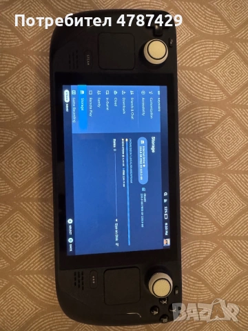 Steam deck LCD 256gb + 250gb карта памет, снимка 2 - Други игри и конзоли - 55002656