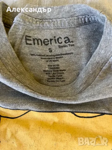 Тениска Emerica, размер S, снимка 2 - Тениски - 55630174