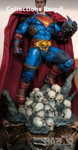 Prime 1 Studio Superman Deluxe Dark Knight фигура статуя колекции, снимка 4 - Колекции - 54150764