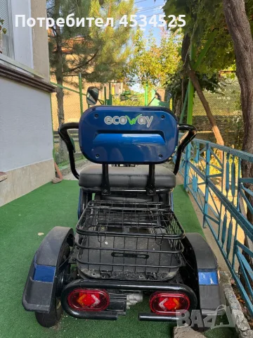 Електрическа триколка EcoWay M19, снимка 4 - Мотоциклети и мототехника - 55539221