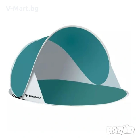 Плажна къмпинг тента/палатка, двуместна, UV 30+ защита, автоматично отваряне