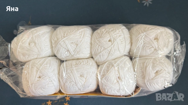 Прежда "Cotton Mate" на PerformanceYearn, 50% памук, 50% акрил, 8кълба, снимка 4 - Други - 54045914
