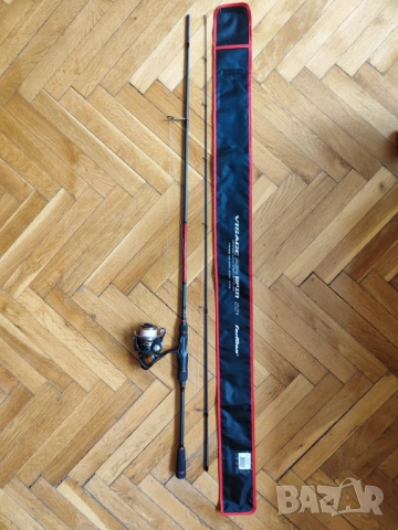 Продавам спининг въдица FORMAX VISAGE AIR SPIN с макара Daiwa Exceler LT 2500D