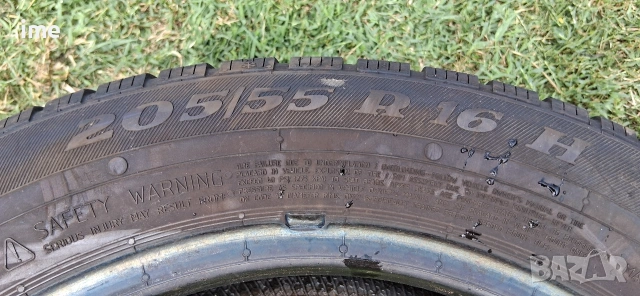 2бр зимни гуми 205/55R16. Viking Wintech. DOT 2618. 5.5 мм дълбочина на шарката. Цената е за 2бр., снимка 2 - Гуми и джанти - 55139995