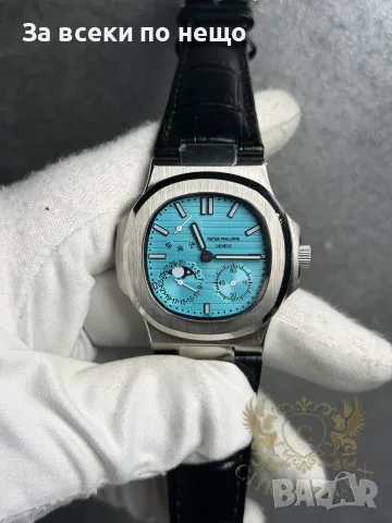 Patek Philippe Patek Tiffani moon Мъжки Часовник С Кожена Каишка Код Chronolux72