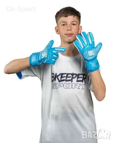 Вратарски ръкавици Bkeeper FLASH #26 Blue размер 4,5, снимка 3 - Футбол - 55329570