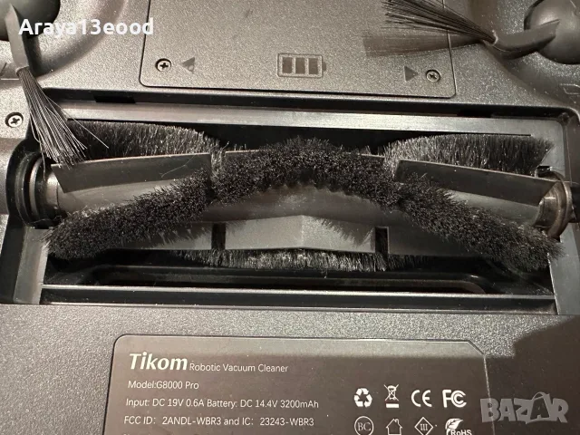 Прахосмукачка робот Tikom G8000 Pro с функция за миене, 4500Pa, 150 минути работа, Wi-Fi, снимка 9 - Прахосмукачки - 55406077