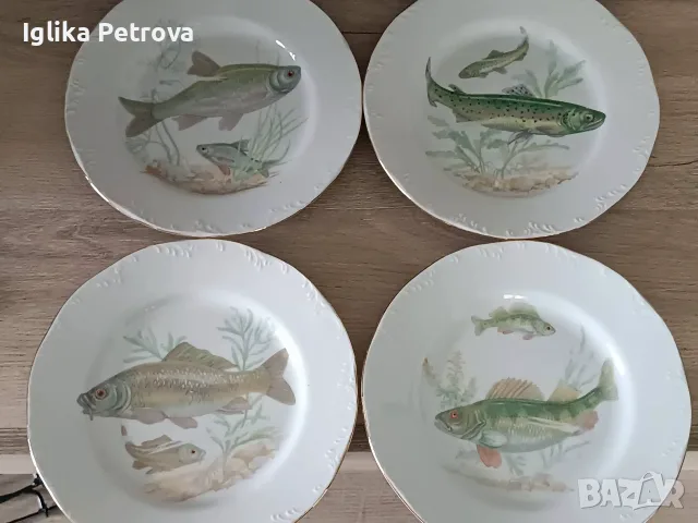 Чинии с декор риби, снимка 7 - Колекции - 55381879