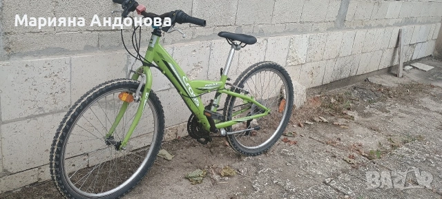 Велосипеди Cross Rocky 24'' цвят: зелен, снимка 3 - Велосипеди - 50345966