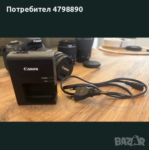 Canon 2000D с три обектива, снимка 4 - Фотоапарати - 54217454