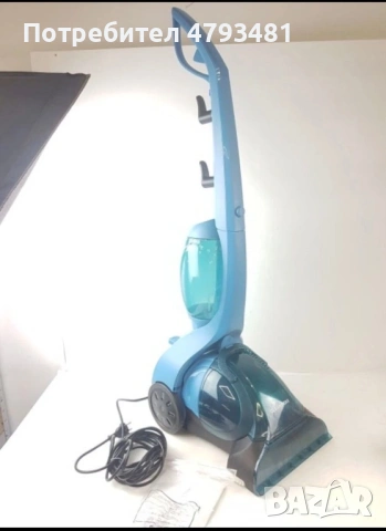 Почистваща машина за килими Cleanmaxx 500W 2,5L синя нова, снимка 2 - Прахосмукачки - 54397592